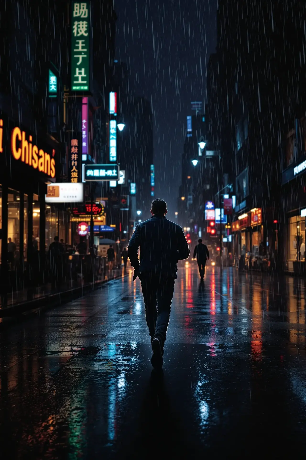 暗夜追踪 Night Pursuit 暗夜追踪 电影海报